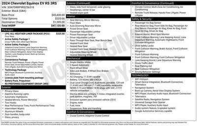 2024 Chevrolet Equinox EV 3RS