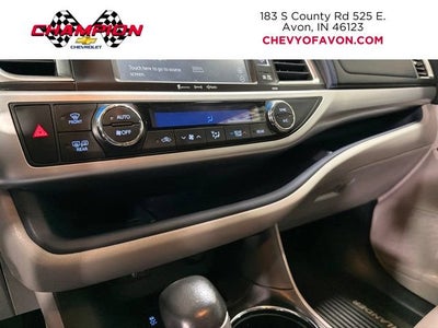2016 Toyota Highlander XLE V6